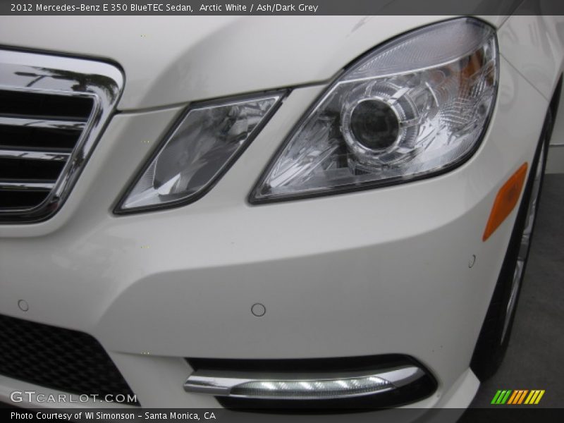 Arctic White / Ash/Dark Grey 2012 Mercedes-Benz E 350 BlueTEC Sedan