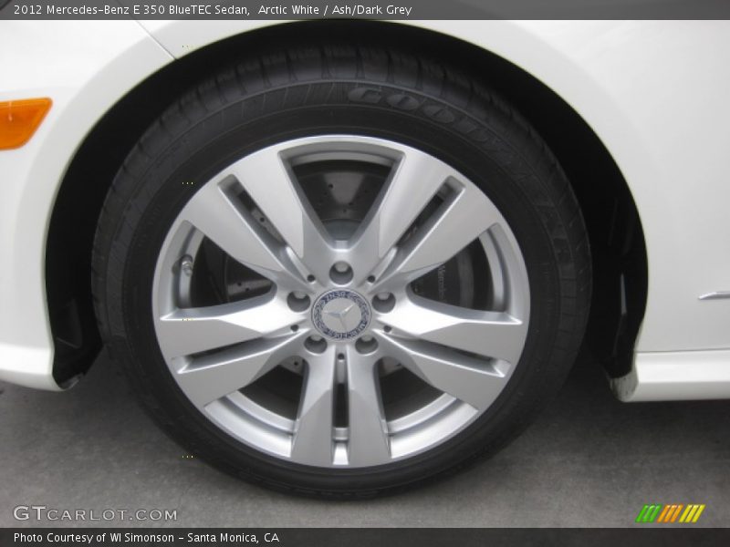 Arctic White / Ash/Dark Grey 2012 Mercedes-Benz E 350 BlueTEC Sedan
