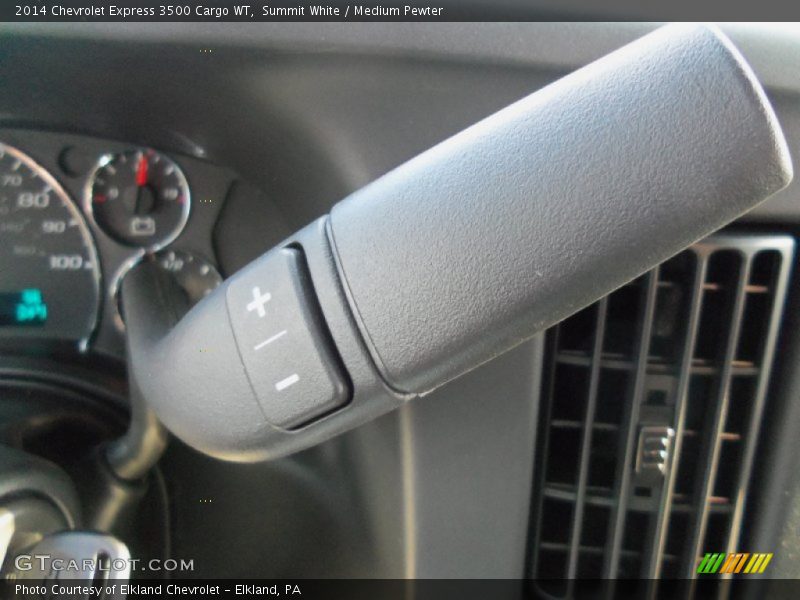 Summit White / Medium Pewter 2014 Chevrolet Express 3500 Cargo WT