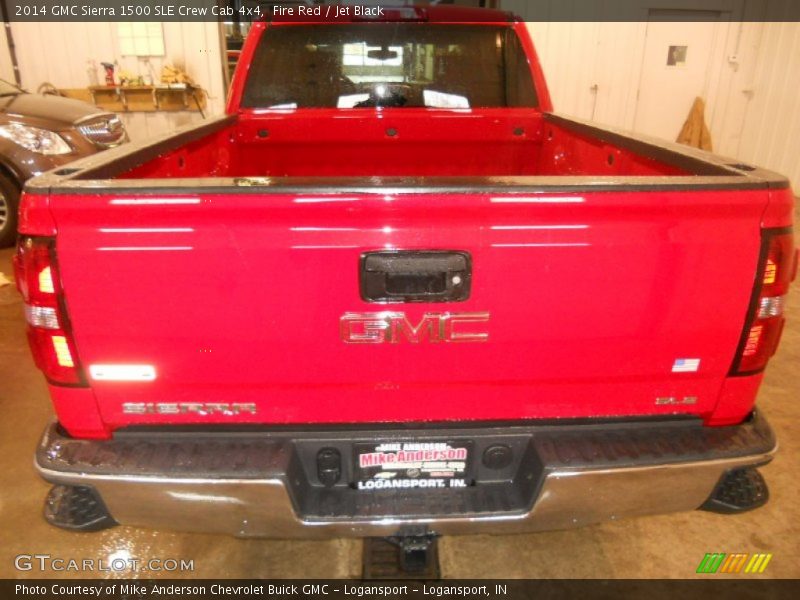Fire Red / Jet Black 2014 GMC Sierra 1500 SLE Crew Cab 4x4