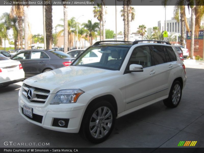 Arctic White / Almond/Black 2012 Mercedes-Benz GLK 350