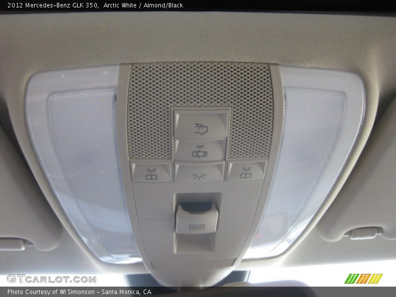 Arctic White / Almond/Black 2012 Mercedes-Benz GLK 350