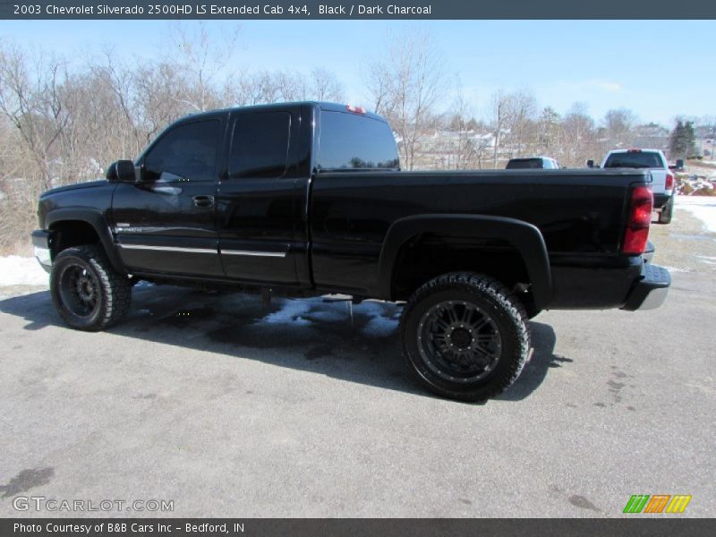 Black / Dark Charcoal 2003 Chevrolet Silverado 2500HD LS Extended Cab 4x4