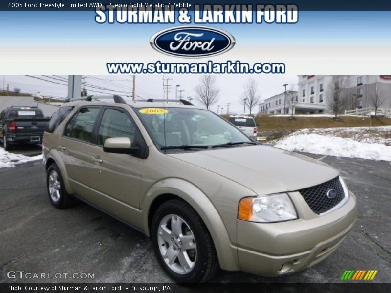 Pueblo Gold Metallic / Pebble 2005 Ford Freestyle Limited AWD