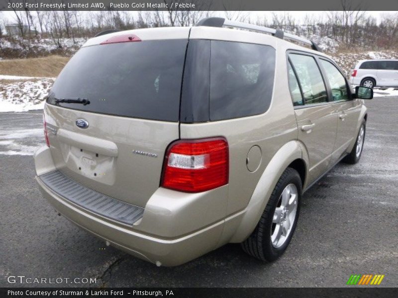 Pueblo Gold Metallic / Pebble 2005 Ford Freestyle Limited AWD