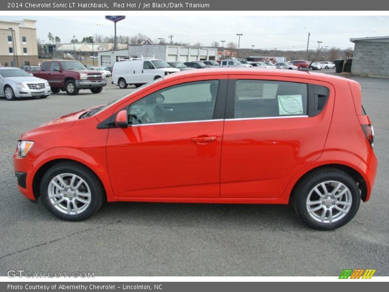  2014 Sonic LT Hatchback Red Hot