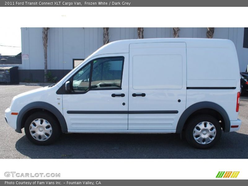Frozen White / Dark Grey 2011 Ford Transit Connect XLT Cargo Van