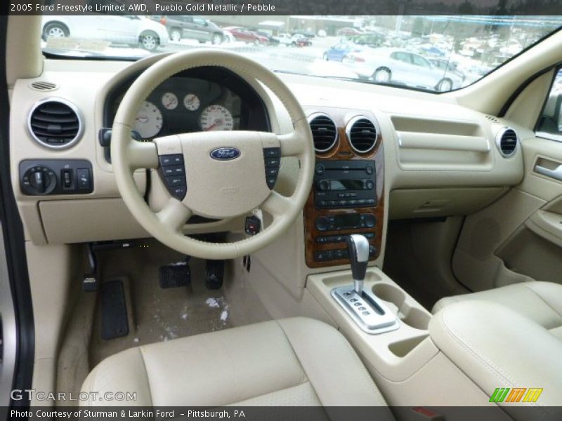 Pueblo Gold Metallic / Pebble 2005 Ford Freestyle Limited AWD