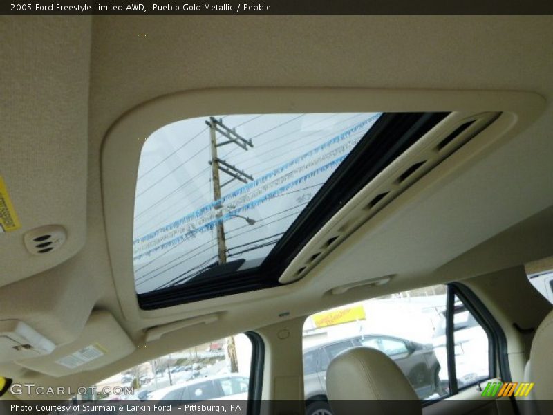 Pueblo Gold Metallic / Pebble 2005 Ford Freestyle Limited AWD