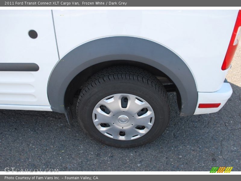Frozen White / Dark Grey 2011 Ford Transit Connect XLT Cargo Van
