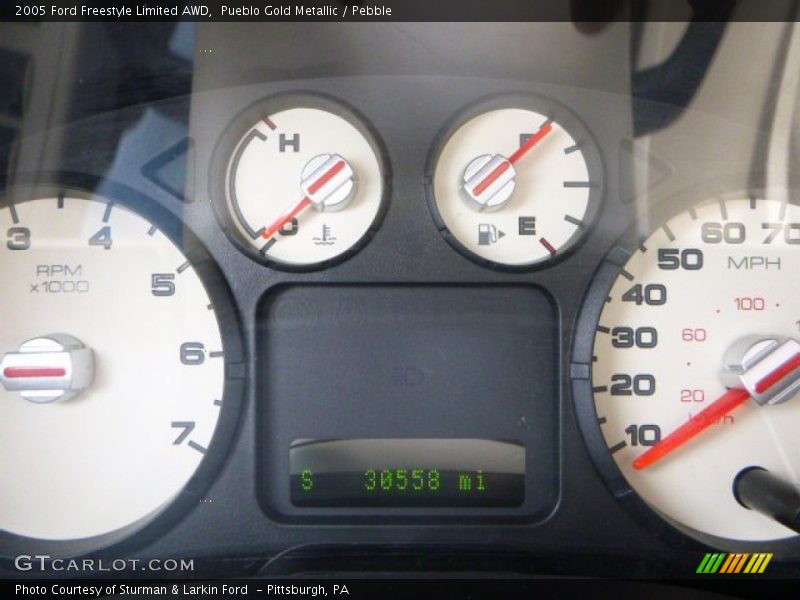 Pueblo Gold Metallic / Pebble 2005 Ford Freestyle Limited AWD