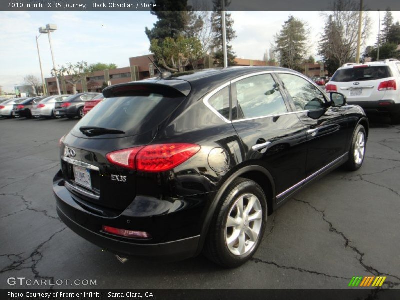 Black Obsidian / Stone 2010 Infiniti EX 35 Journey