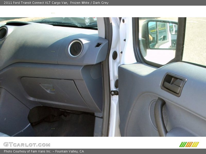 Frozen White / Dark Grey 2011 Ford Transit Connect XLT Cargo Van