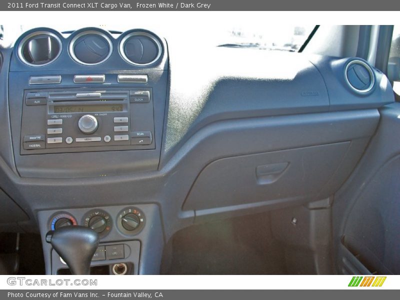 Frozen White / Dark Grey 2011 Ford Transit Connect XLT Cargo Van