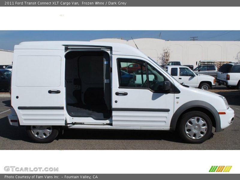 Frozen White / Dark Grey 2011 Ford Transit Connect XLT Cargo Van