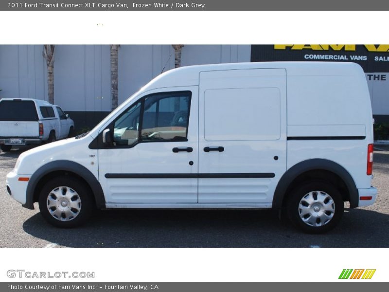 Frozen White / Dark Grey 2011 Ford Transit Connect XLT Cargo Van