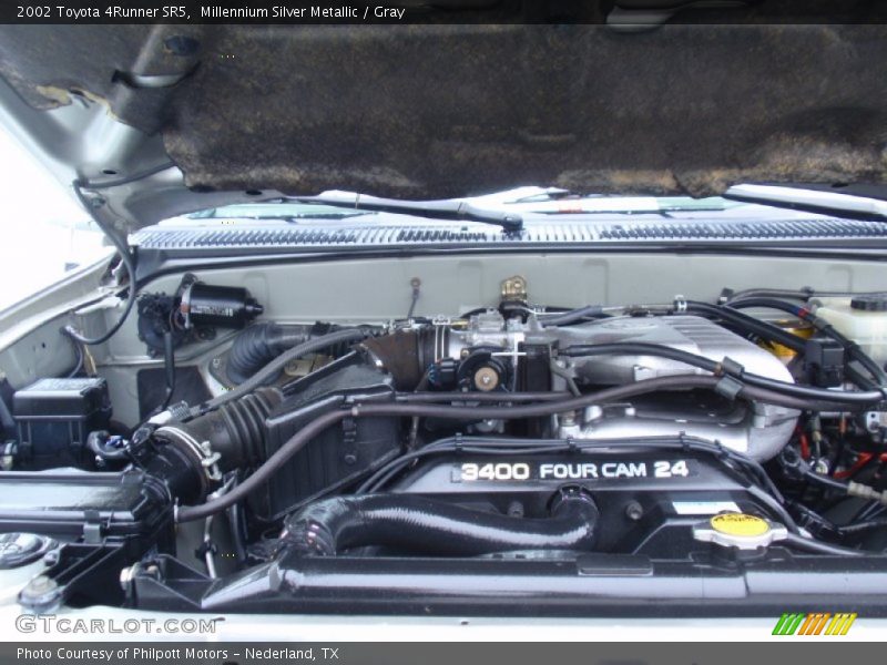 Millennium Silver Metallic / Gray 2002 Toyota 4Runner SR5