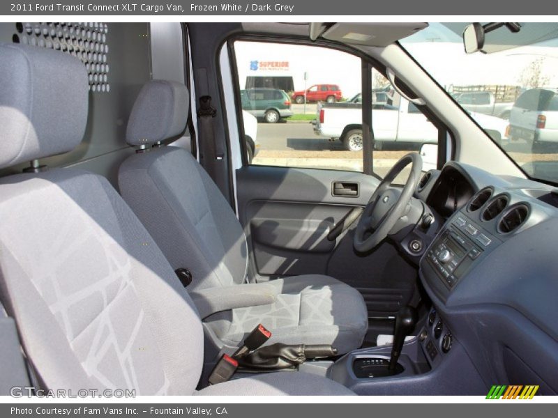 Frozen White / Dark Grey 2011 Ford Transit Connect XLT Cargo Van