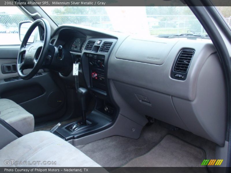 Millennium Silver Metallic / Gray 2002 Toyota 4Runner SR5