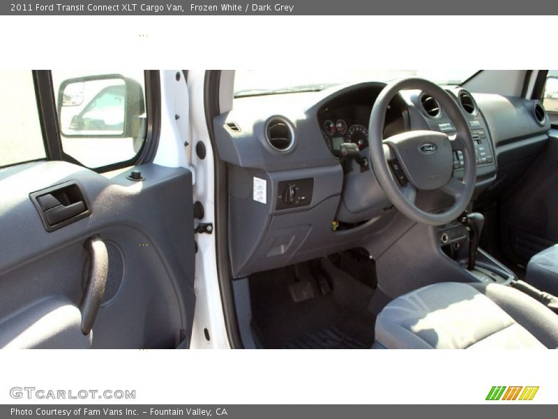 Frozen White / Dark Grey 2011 Ford Transit Connect XLT Cargo Van