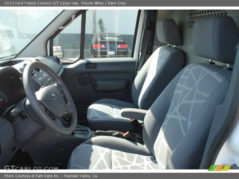 Frozen White / Dark Grey 2011 Ford Transit Connect XLT Cargo Van