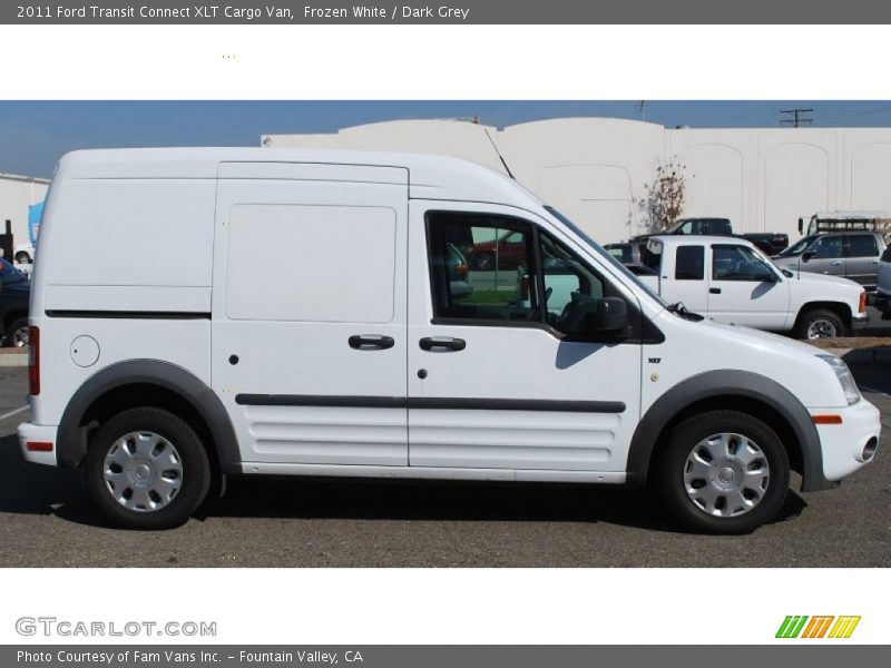Frozen White / Dark Grey 2011 Ford Transit Connect XLT Cargo Van