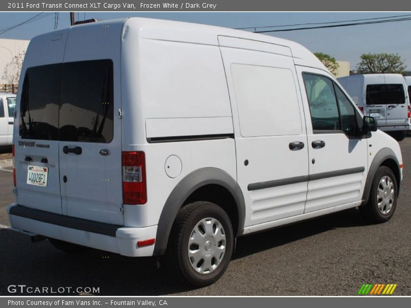 Frozen White / Dark Grey 2011 Ford Transit Connect XLT Cargo Van