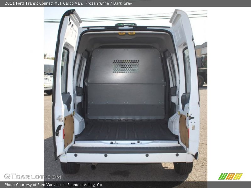 Frozen White / Dark Grey 2011 Ford Transit Connect XLT Cargo Van