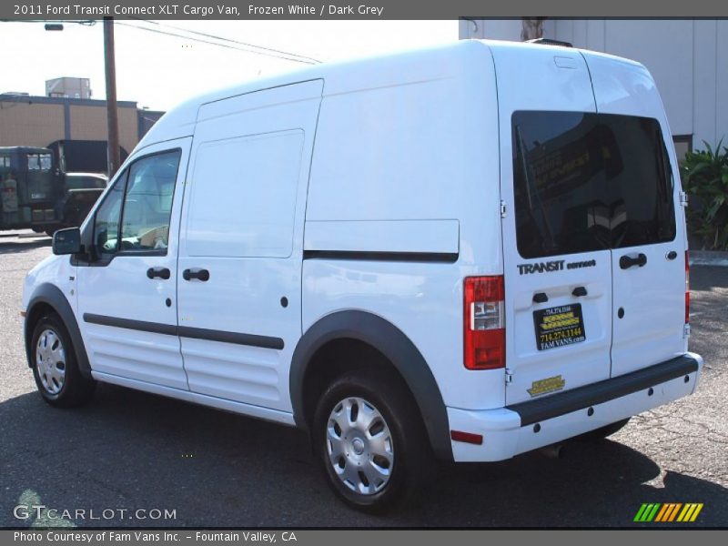 Frozen White / Dark Grey 2011 Ford Transit Connect XLT Cargo Van