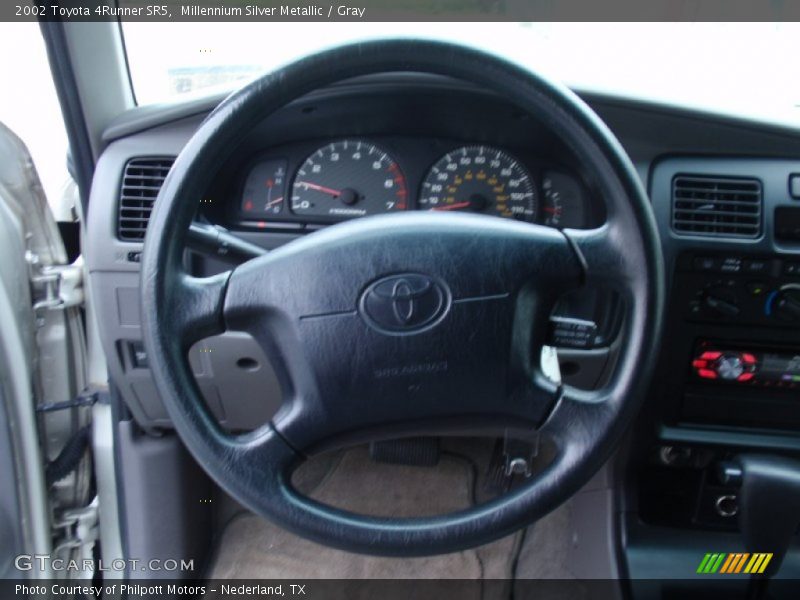 Millennium Silver Metallic / Gray 2002 Toyota 4Runner SR5