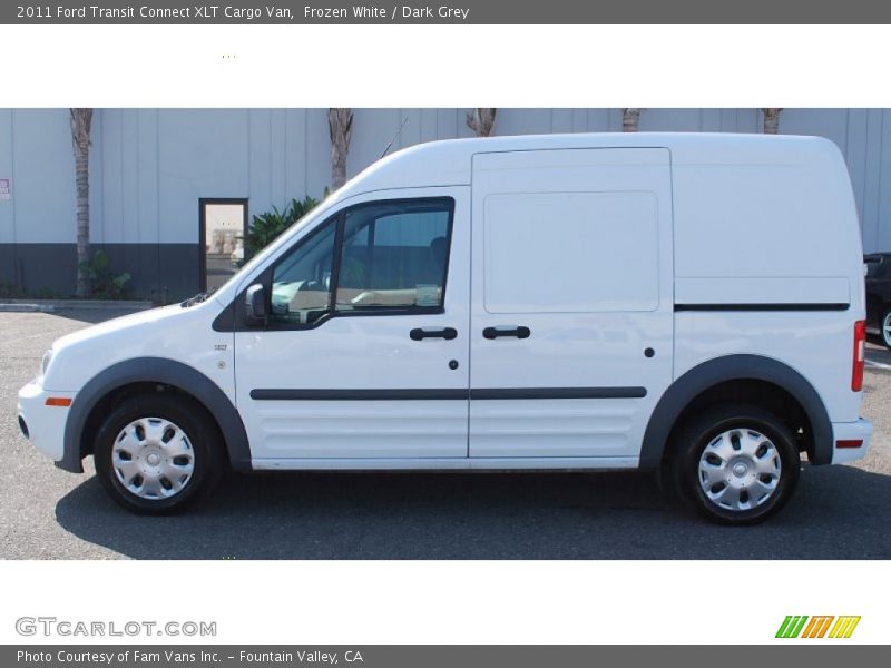 Frozen White / Dark Grey 2011 Ford Transit Connect XLT Cargo Van
