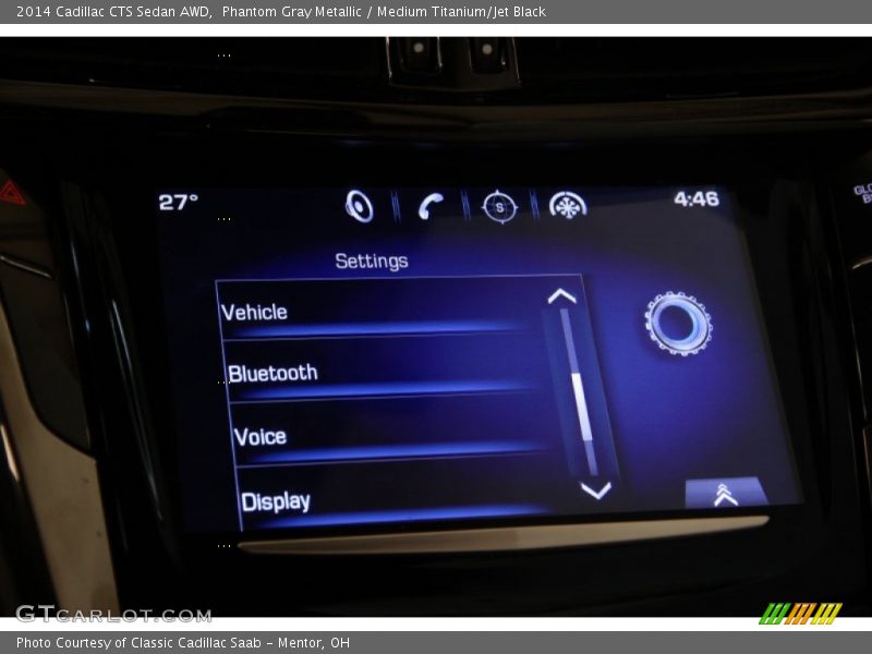 Phantom Gray Metallic / Medium Titanium/Jet Black 2014 Cadillac CTS Sedan AWD