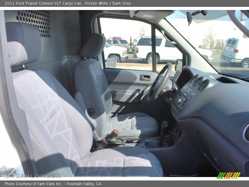 Frozen White / Dark Grey 2011 Ford Transit Connect XLT Cargo Van