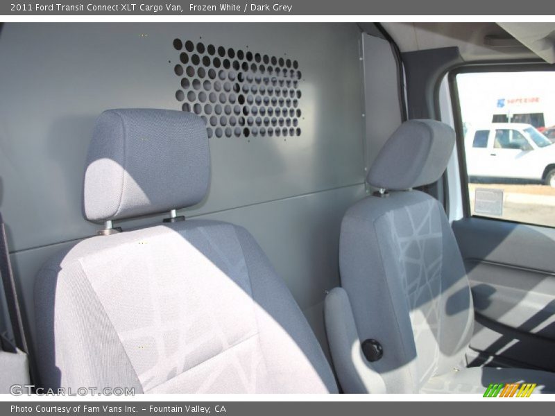 Frozen White / Dark Grey 2011 Ford Transit Connect XLT Cargo Van