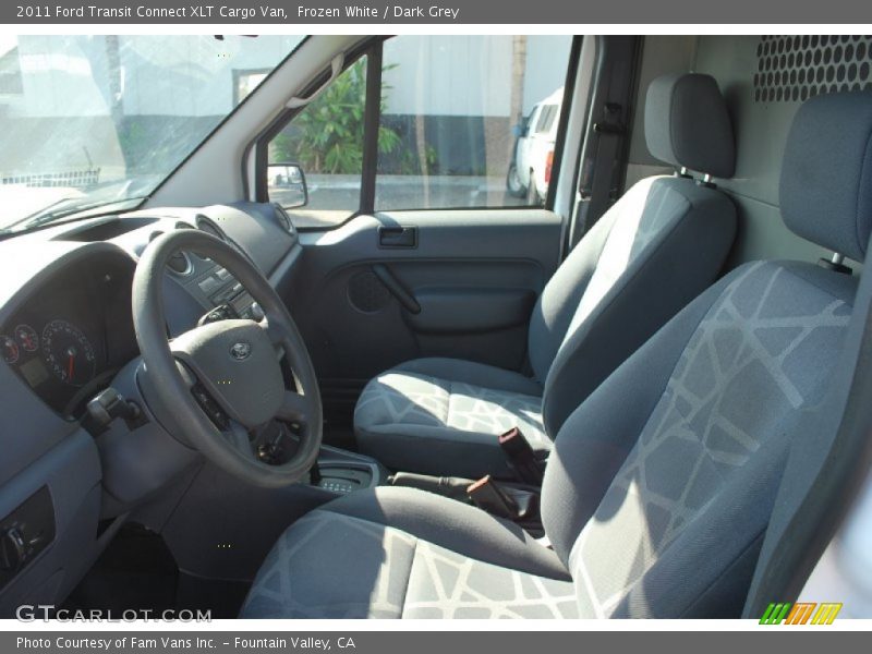 Frozen White / Dark Grey 2011 Ford Transit Connect XLT Cargo Van