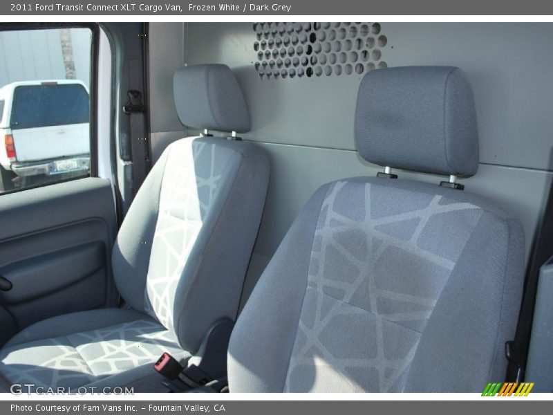 Frozen White / Dark Grey 2011 Ford Transit Connect XLT Cargo Van