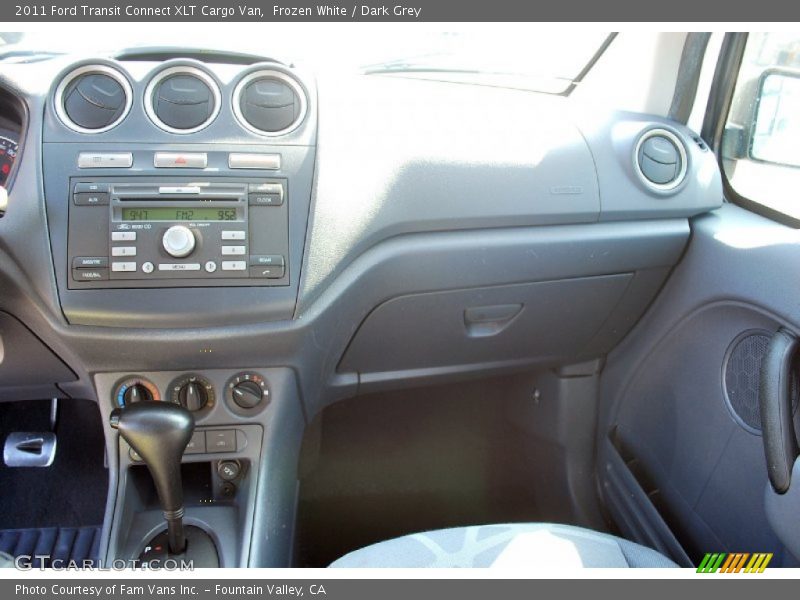 Frozen White / Dark Grey 2011 Ford Transit Connect XLT Cargo Van