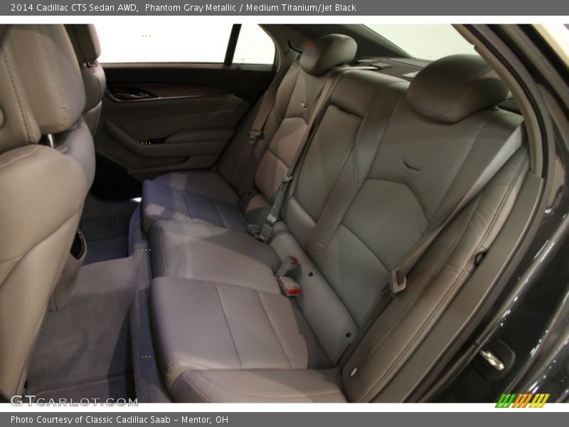 Rear Seat of 2014 CTS Sedan AWD