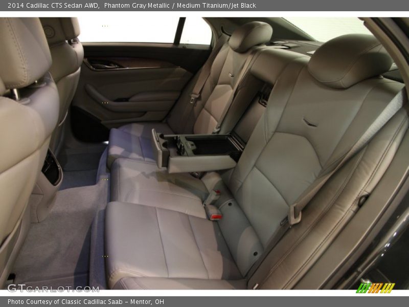 Rear Seat of 2014 CTS Sedan AWD