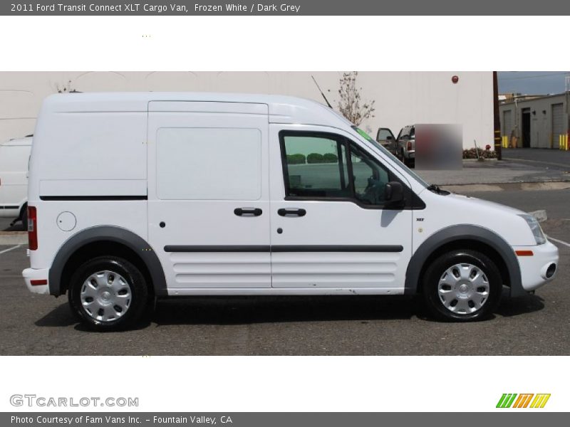 Frozen White / Dark Grey 2011 Ford Transit Connect XLT Cargo Van