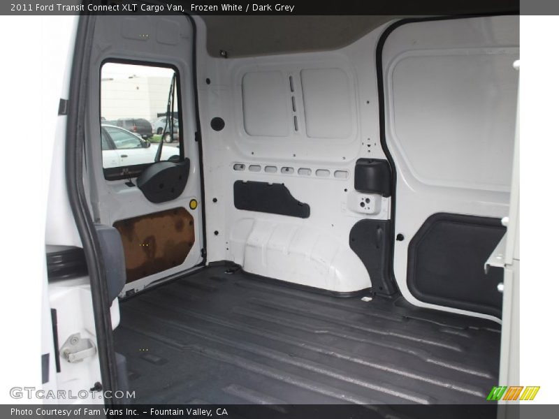 Frozen White / Dark Grey 2011 Ford Transit Connect XLT Cargo Van