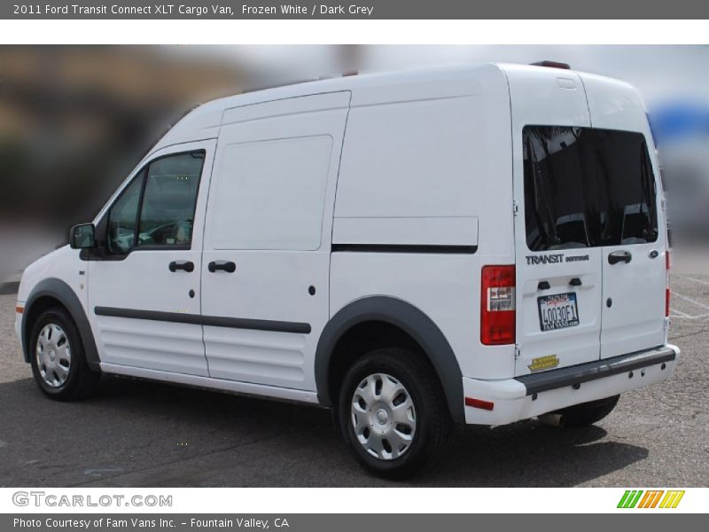 Frozen White / Dark Grey 2011 Ford Transit Connect XLT Cargo Van