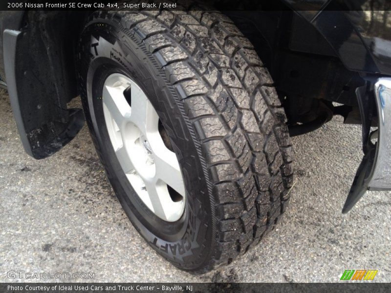 Super Black / Steel 2006 Nissan Frontier SE Crew Cab 4x4