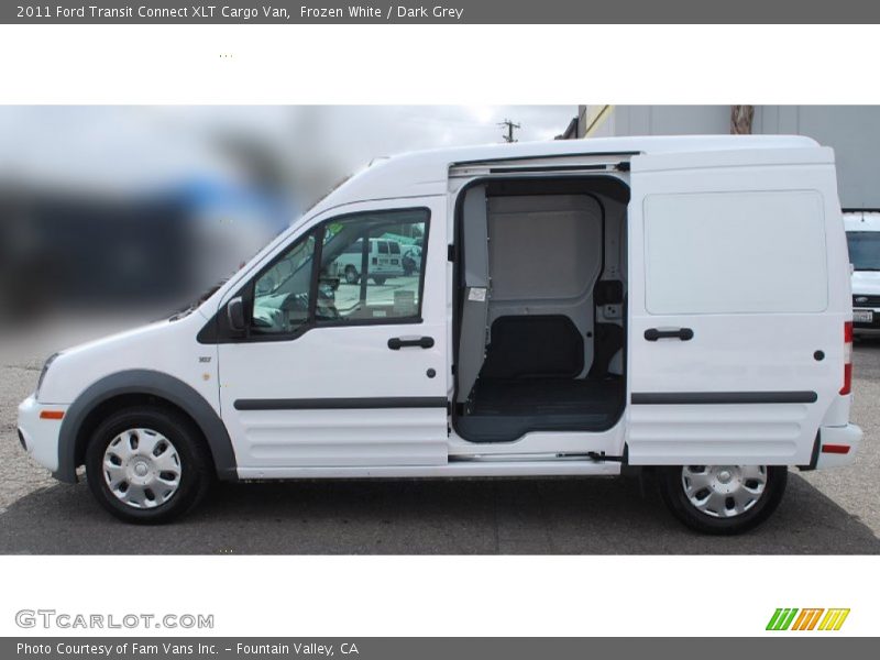 Frozen White / Dark Grey 2011 Ford Transit Connect XLT Cargo Van