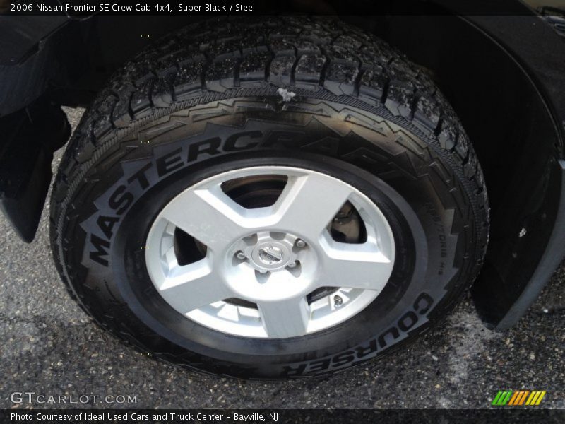 Super Black / Steel 2006 Nissan Frontier SE Crew Cab 4x4