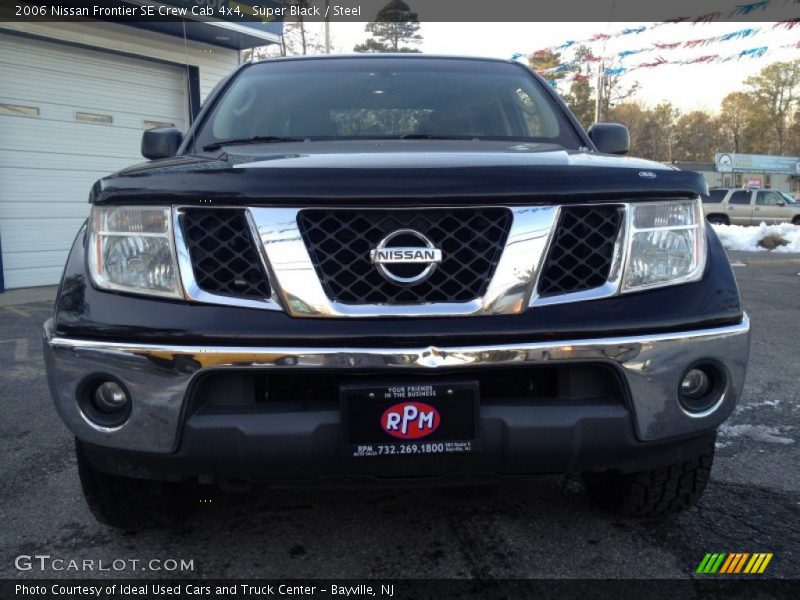 Super Black / Steel 2006 Nissan Frontier SE Crew Cab 4x4