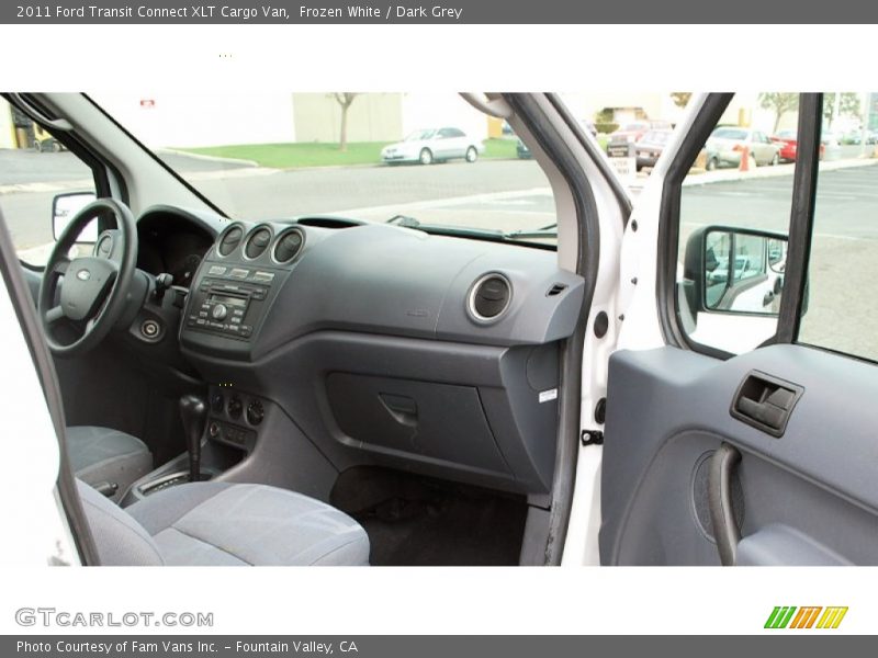 Frozen White / Dark Grey 2011 Ford Transit Connect XLT Cargo Van