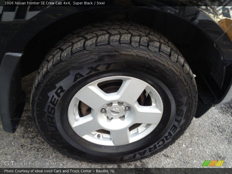 Super Black / Steel 2006 Nissan Frontier SE Crew Cab 4x4