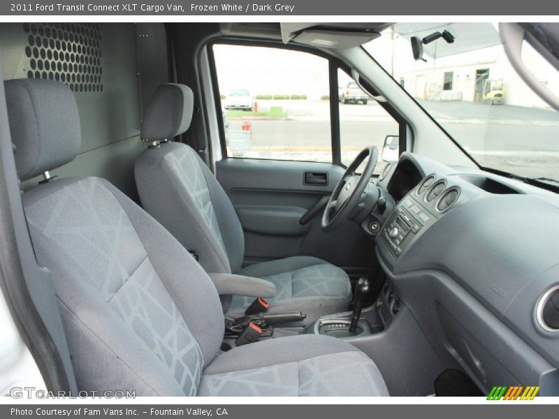 Frozen White / Dark Grey 2011 Ford Transit Connect XLT Cargo Van