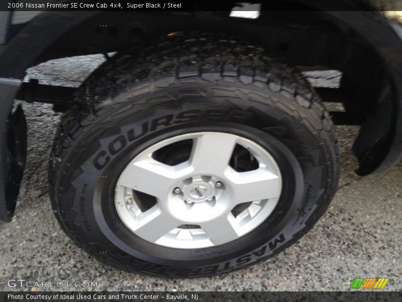 Super Black / Steel 2006 Nissan Frontier SE Crew Cab 4x4